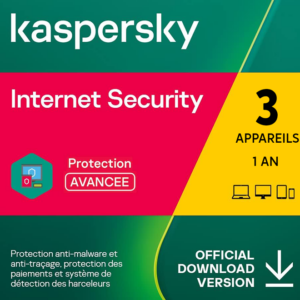 Kaspersky Internet Security 2023 | 3 postes | 1 An