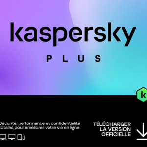 Kaspersky Plus 2023 | 2 postes | 1 An