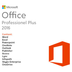Office Professionnel Plus 2016